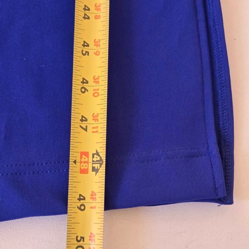Boston Proper Womens V-Neck Belted Sleeveless Wide Leg Jumpsuit Blue Size XS - Picture 8 of 12